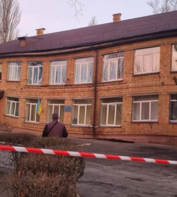 В киевском детсаду после строительства укрытия просела часть стены после строительства укрытия