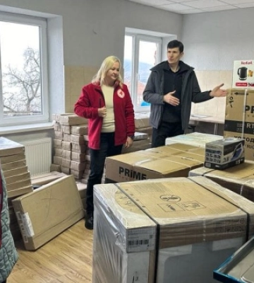 На Закарпатті облаштували 15 прихистків для переселенців за підтримки Червоного Хреста
