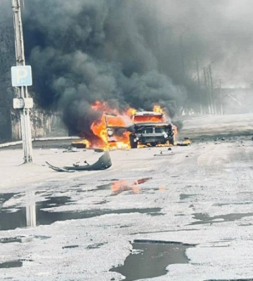 На Харківщині під російський обстріл потрапило авто, загинула жінка