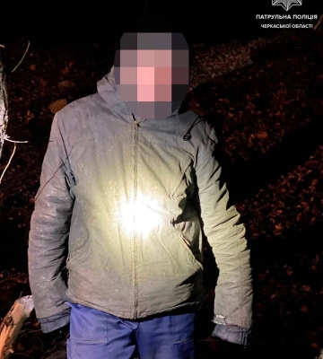 На Канівщині затримали чоловіка, який незаконно виловив риби майже на 100 тисяч