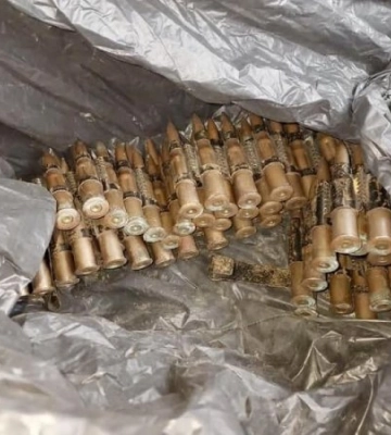 Поліція вилучила у херсонця гранати та понад сотню набоїв, які він намагався ввезти в Закарпатську область
