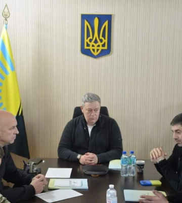 Омбудсмен Дмитрий Лубинец прибыл на Донетчину и обсудил эвакуацию гражданских и обмен военнопленными