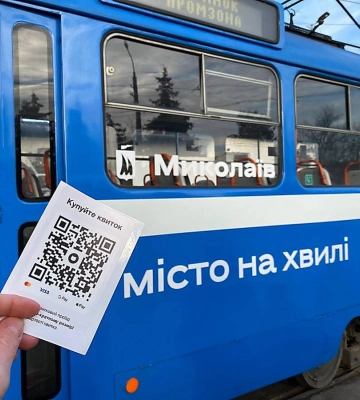 Новою системою оплати за проїзд в електротранспорті скористались вже понад пʼять тисяч миколаївців
