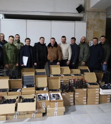 Зі Львова на фронт передали понад 300 безпілотників