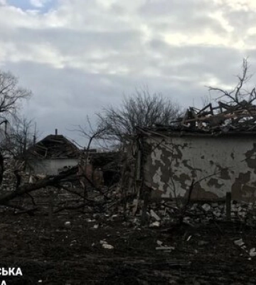 Внаслідок ворожого авіаудару по селу на Куп’янщині поранено трьох жінок. ФОТО