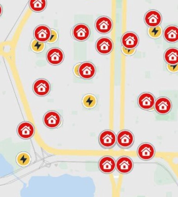 В приложении "Киев Цифровой" объединили карты укрытий и пунктов обогрева в единый сервис