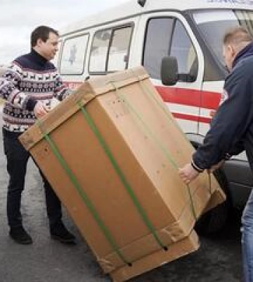 Полтавщина отримала понад 30 апаратів ШВЛ від італійців