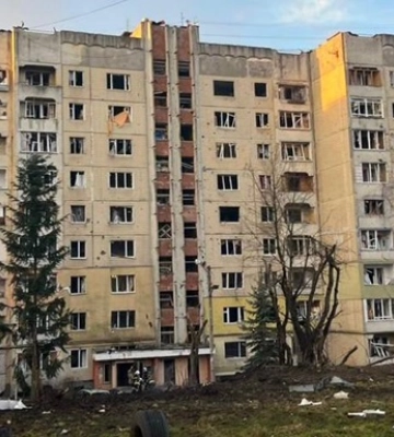 Удар по Львову: есть жертва и раненые