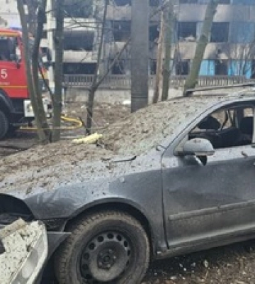 В Днепре сильно поврежден роддом: фото и видео