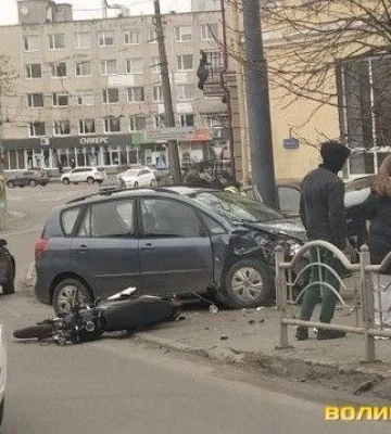 Лучанка, яка на Toyota збила 16-річного мотоцикліста, отримала умовне покарання