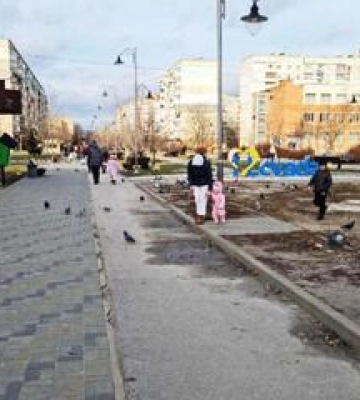Через війну полтавці відмовилися від капремонту бульвару Хмельницького на Леваді