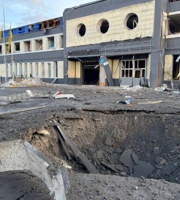 Удар рф по Конотопу на Сумщині: пошкоджені чотири багатоповерхівки