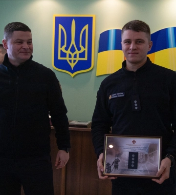 Волинським вогнеборцям присвоїли спеціальні звання