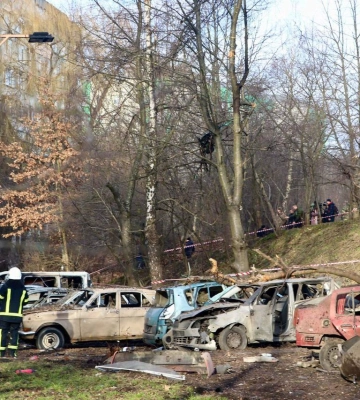 Поліція показала перші хвилини після атаки на Одесу – відео