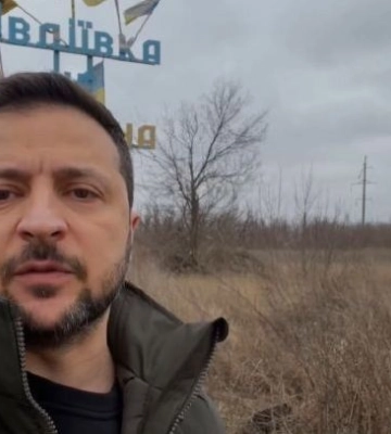 Зеленский побывал на позициях ВСУ в Авдеевке