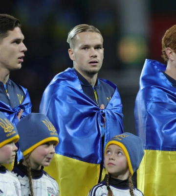 ВИДЕО. Игроки сборной Украины поздравили болельщиков с Новым годом
