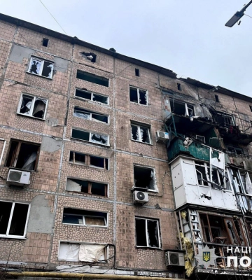 Из-за российских обстрелов в Донецкой области за прошедшие сутки пять человек получили ранения
