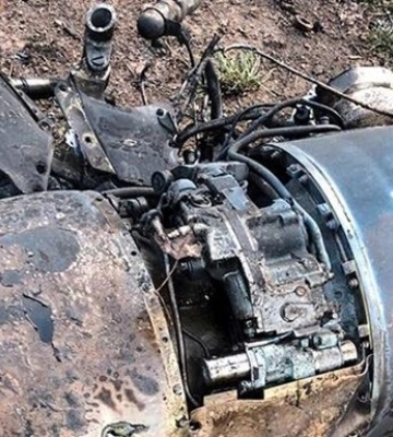 Нацгвардейцы сбили ракету из стрелкового оружия в Киевской области