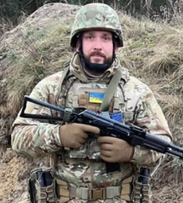 Прикордоннику з Волині, який отримав поранення на Авдіївському напрямку, вручили медаль