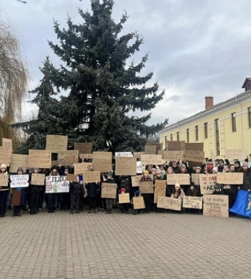 «Моя душа в полоні»: в Ковелі – акція на підтримку полонених захисників Маріуполя 