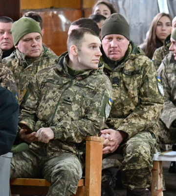 У переддень Нового року одна з військових частин на Волині відзначила сьому річницю створення