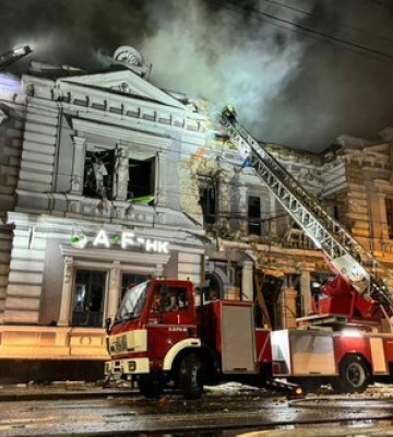 Вночі рашисти атакували Харків &quot;шахедами&quot;. ФОТОрепортаж