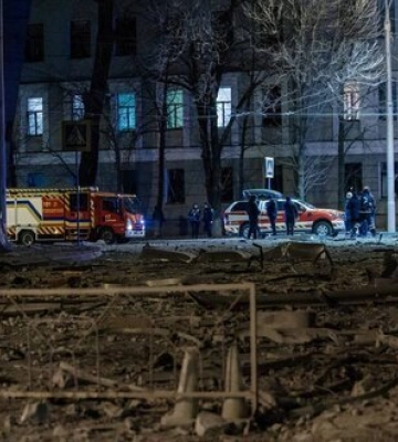 Удар по Харькову: рашисты били ракетами С-300, 22 человека получили ранения. ФОТОрепортаж
