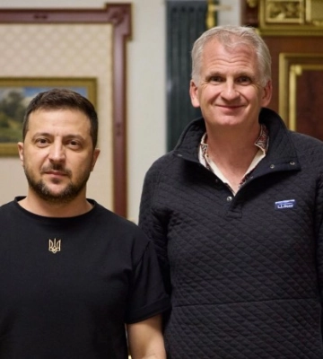 Відомий американський історик зібрав гроші, щоб захистити Одещину від ударних безпілотників