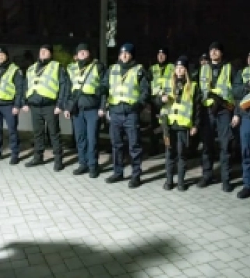 Рівненщина: задля безпеки у новорічну ніч на вулицях працюватиме поліція та військові