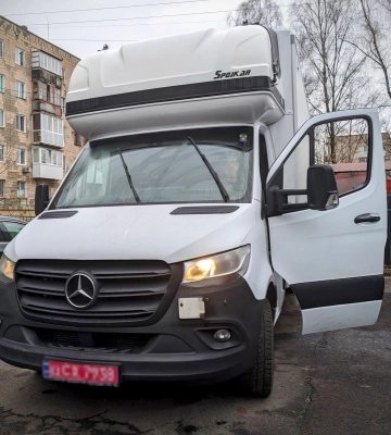Волинська громада купила спецавто з рефрижератором, яке відправлять на фронт