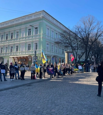В Одесі пройшла акція на підтримку полонених захисників &quot;Азовсталі&quot;