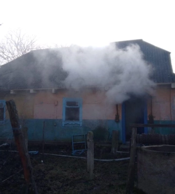 У селі на Ковельщині горів будинок