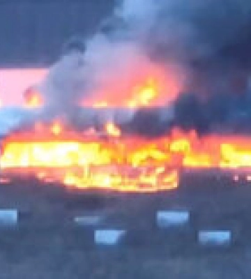 Пограничники уничтожили склад БК оккупантов на Харьковском направлении. Видео