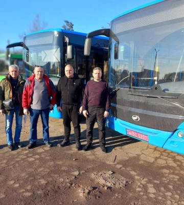 В останній день 2023 року Миколаїв отримав ще два нових пасажирських автобуси