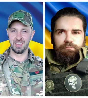 Рівненщина провела в останню путь двох воїнів, які полягли на Запоріжжі