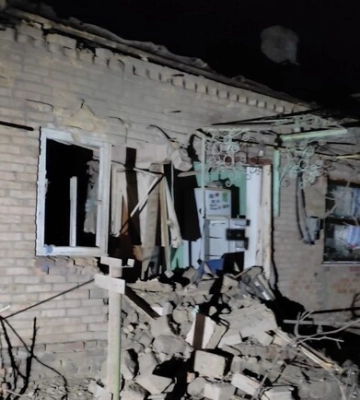 Россияне атаковали Днепропетровскую область в новогоднюю ночь