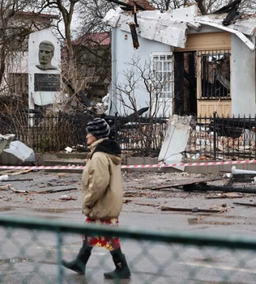 Музей Романа Шухевича на Львівщині повністю знищений від пожежі, що здійнялася через падіння безпілотника