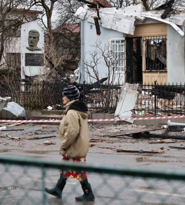 У новорічну ніч росіяни повністю знищили музей Шухевича у Львові