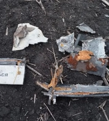 На Сумщині працювала ППО, знищено 2 &quot;Шахеди&quot;. ФОТО