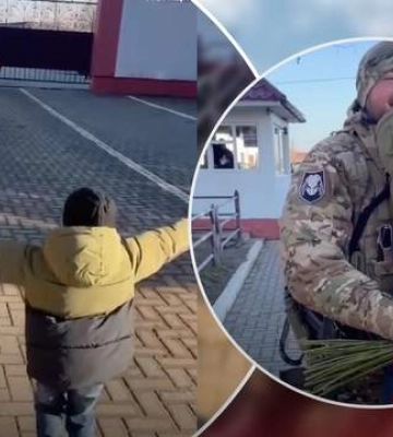 Військовий &quot;Хижак&quot; в обіймах сім&#039;ї: мережу розчулило відео зустрічі захисника з рідними