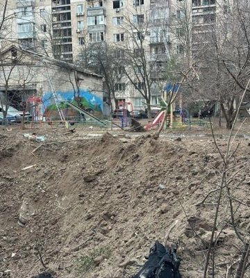 Утренняя атака на Киев: в области наблюдаются проблемы с энергоснабжением, в Вишневом повреждены многоэтажки