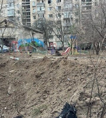 Часть Киева без света в результате массированной ракетной атаки — Кличко