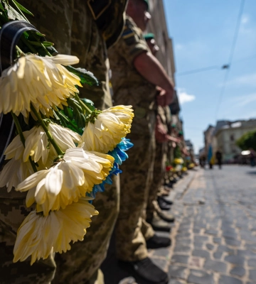 Сьогодні на Львівщині прощаються із вісьмома Героями, що загинули на війні з рф