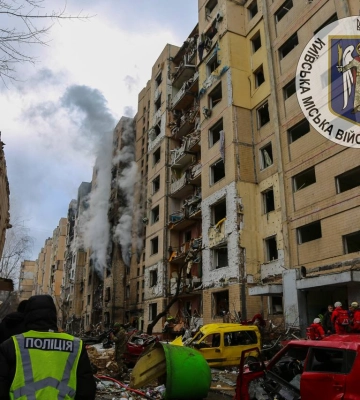 У Києві та області через російську атаку загинули люди