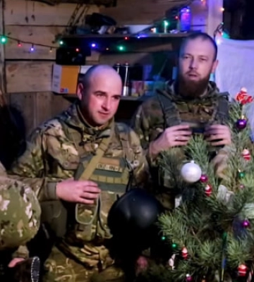 Волинські нацгвардійці зворушливо у міні-фільмі привітали з Різдвом
