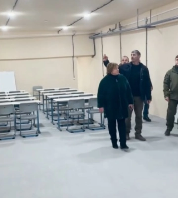 На деокупованій Херсонщині облаштували укриття у двох освітніх закладах