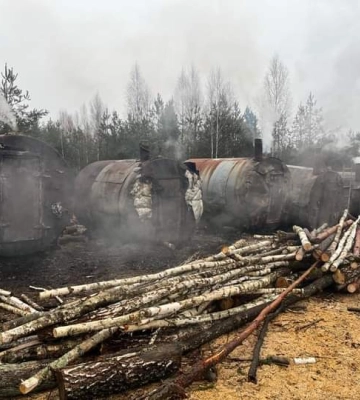 Прикордонники показали, що знайшли у перший день нового року на Рівненщині