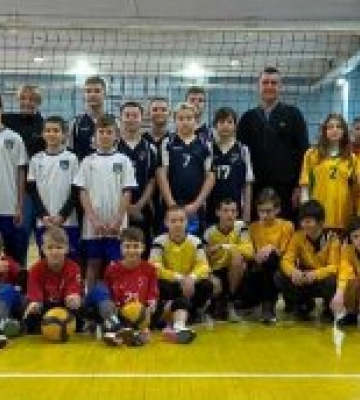 В Ужгороді провели юнацькі волейбольні змагання