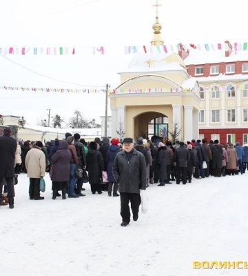 Коли у луцькому соборі освячуватимуть воду