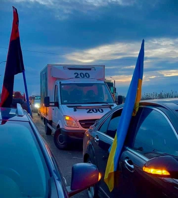 За годину у Рівному зустрічатимуть жалобний кортеж